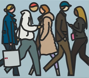 Julian Opie - Walking in New York 6