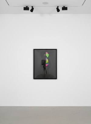 KAWS - Black Dissected Companion Print