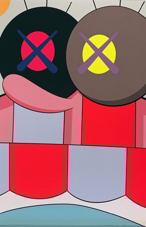 KAWS - Blame Game No. 10