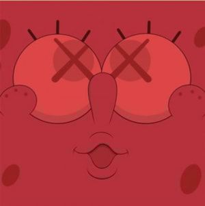 KAWS - Kawsbob (red)
