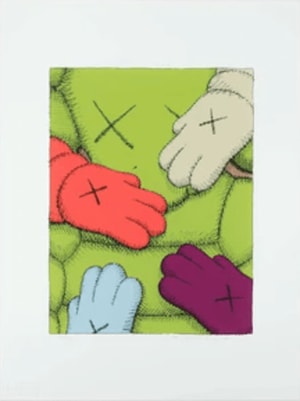 KAWS - Urge IX (dark green)