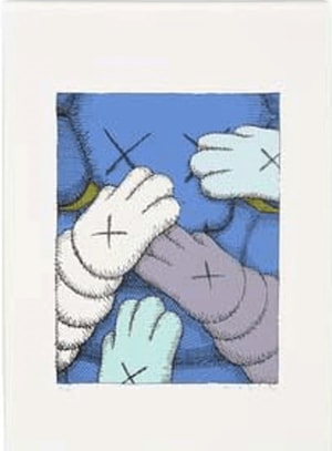 KAWS - Urge VI (light blue)