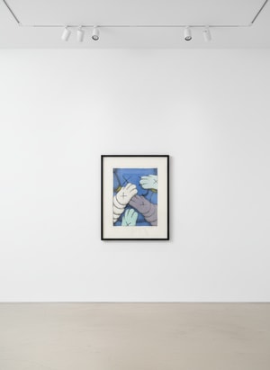 KAWS - Urge VI (light blue)