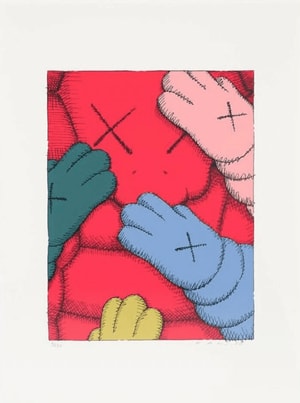 KAWS - Urge X (pink)