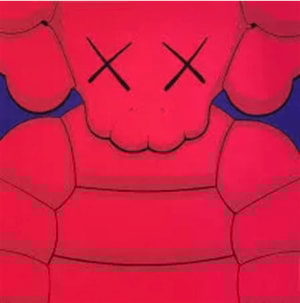 KAWS - What Party (Hot Pink)