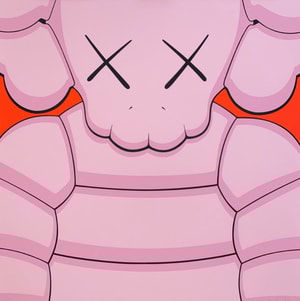 KAWS - What Party Light Pink)