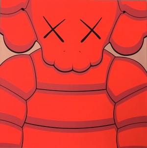 KAWS - WHAT PARTY (orange)