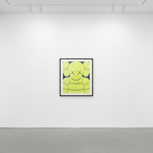 KAWS - WHAT PARTY (yellow)