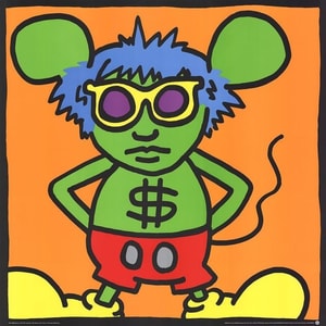 Keith Haring - Andy Mouse 4