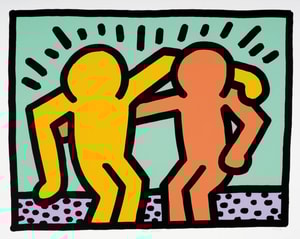 Keith Haring - Best Buddies