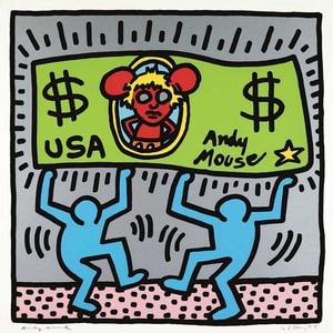 Keith Haring - Andy Mouse 3
