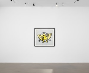 Keith Haring - Angel, from Icons (Littmann PP. 171)