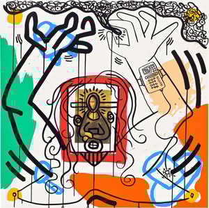 Keith Haring - Apocalypse 6 (Littmann PP. 105)