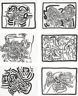 Keith Haring - Bad Boys (Littmann PP. 57-59)