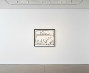 Keith Haring - Blueprint Drawing 12 (Littmann PP. 181)