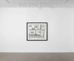 Keith Haring - Blueprint Drawing 13 (Littmann PP. 181)