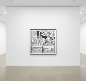 Keith Haring - Blueprint Drawing 15 (Littmann PP. 182)