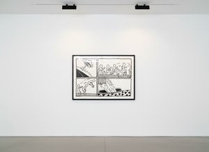 Keith Haring - Blueprint Drawing 3 (Littmann PP. 176)