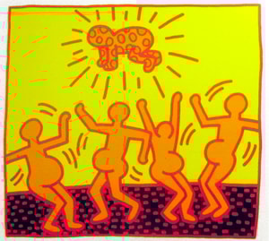 Keith Haring - Fertility 1 (Littmann PP. 31)