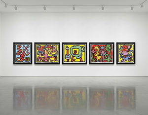 Keith Haring - Flowers Full Portfolio