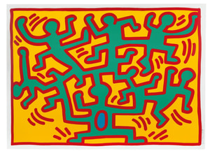 Keith Haring - Growing 2 (Littmann PP. 90)