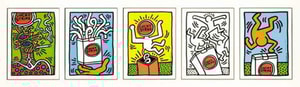 Keith Haring - Lucky Strike 1-5 (Littmann PP. 77-79)