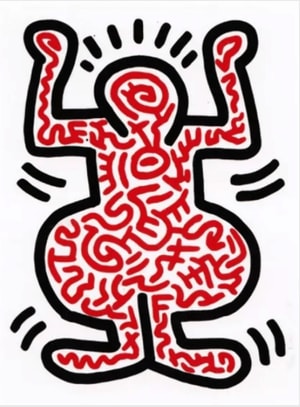 Keith Haring - Ludo 1 (Littmann PP. 45)