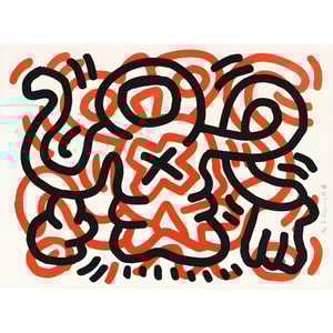Keith Haring - Ludo 3 (Littmann PP. 46)