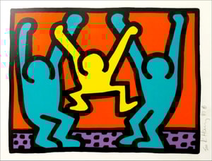 Keith Haring - Pop Shop I (B) (Littmann PP. 82)