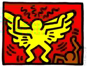 Keith Haring - Pop Shop IV (A) (Littmann PP. 146)