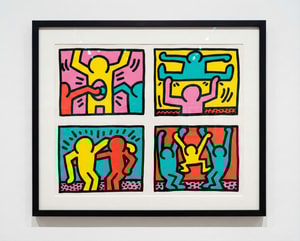 Keith Haring - Pop Shop Quad I (Littmann PP. 81)