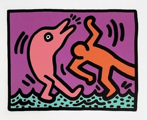 Keith Haring - Pop Shop V (D) (Littmann PP. 149)