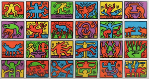 Keith Haring - Retrospect (Littmann PP. 120-121)