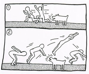 Keith Haring - The Blueprint Drawings (Complete Set)