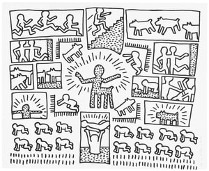 Keith Haring - The Blueprint Drawings (Complete Set)