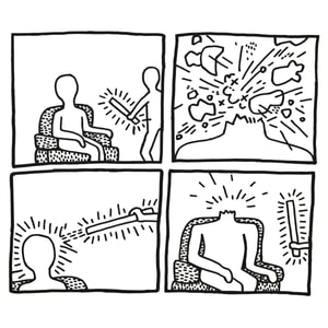 Keith Haring - The Blueprint Drawings (Complete Set)