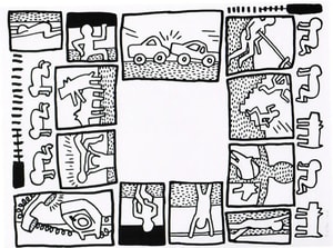 Keith Haring - The Blueprint Drawings (Complete Set)