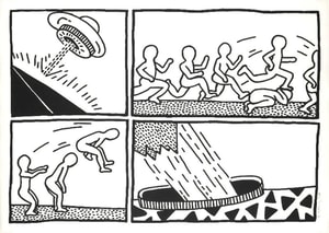 Keith Haring - The Blueprint Drawings (Complete Set)