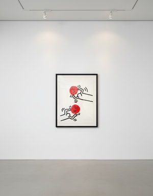 Keith Haring - The Story of Red and Blue 11 (Littmann PP. 129)