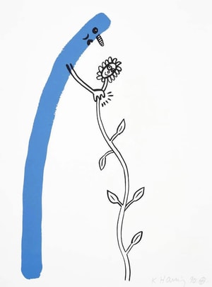 Keith Haring - The Story of Red and Blue 12 (Littmann PP. 129)