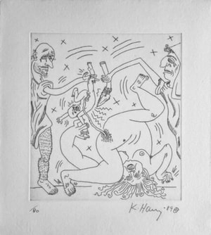 Keith Haring - The Valley 1 (Littmann PP. 137)