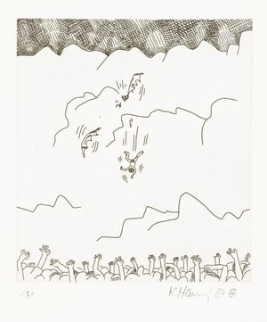 Keith Haring - The Valley 4 (Littmann PP. 138)