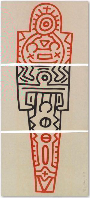 Keith Haring - Totem Print