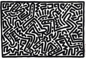 Keith Haring - Untitled I (Littmann PP. 19)
