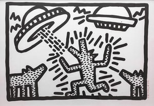 Keith Haring - Untitled IV (Littmann PP. 20)