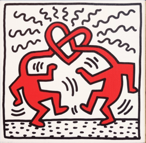 Keith Haring - Untitled (Love)