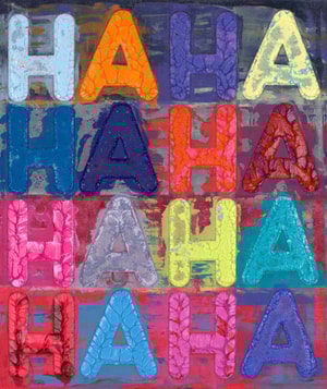 Mel Bochner - Haha