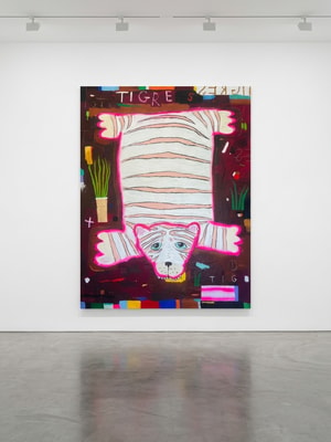 Nathan Paddison - TIGRE RUG (peach)