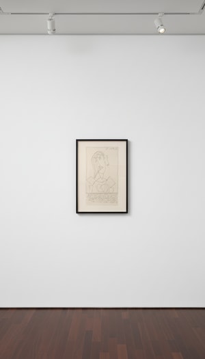 Pablo Picasso - Buste de Femme (Dora Maar) State I (Bloch 308)