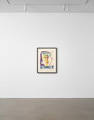 Pablo Picasso - Fumer III